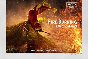 Fire Burning Effect Overlays 7006427 - FreePSDvn
