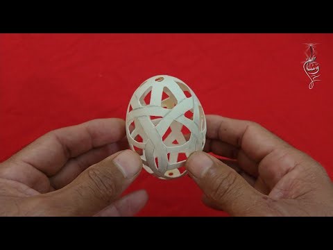 Egg scratching/etching - grattage et gravure / Egg ART