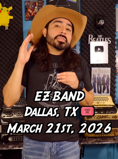 Dallas, we’re coming your way! 🤠 EZ Band live at the Longhorn Ballroom on March 21st. Special guest Los Beckleys will be opening the night. Don’t miss it! #dallas #longhornballroom #ezband #norteño #texasmusic
