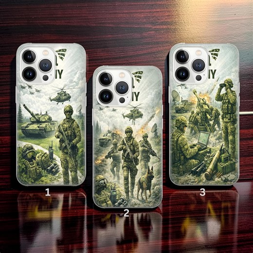 Bta Army Phone Case, Flexible TPU Gel Protection, UV Printed Design - Etsy