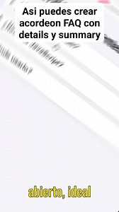 38K views · 757 reactions | Acordeon FAQ solo con html #programacionweb #programadoresweb #desarrolloweb #javascript #html | Progamacion web, | Facebook