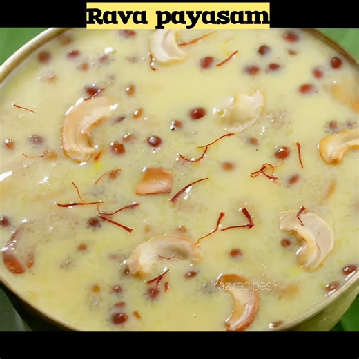 Rava payasam recipe in tamil | 4 ஸ்பூன் ரவை இருந்தா போதும் |Rava payasam recipe in tamil