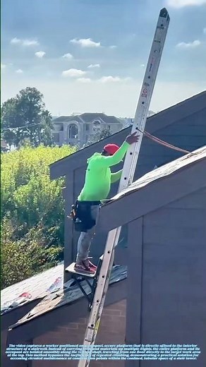 Platform Ascent: The Vertical Shortcut for Stairwell Work**