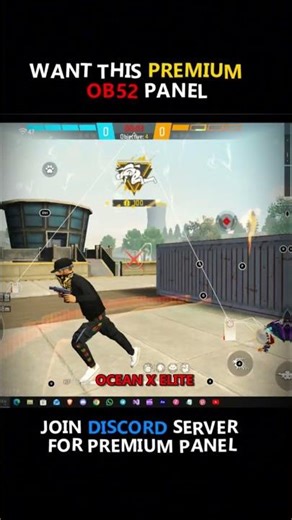 OB52 Premium Panel Showcase 🎯 Best Panel for Free Fire MAX 2026 #shorts