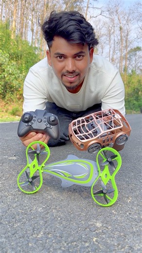 RC Car Drone Vs Remote Control Drone Unboxing 😱