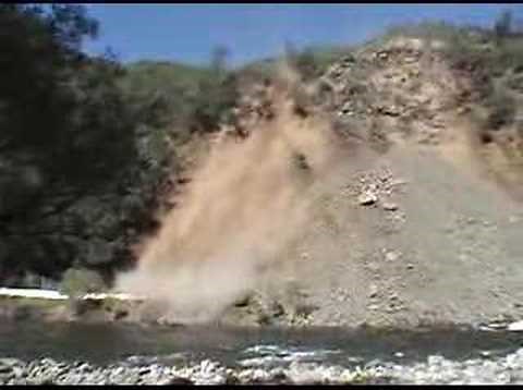 Rock Slide, Hwy 140, Yosemite, Part 2