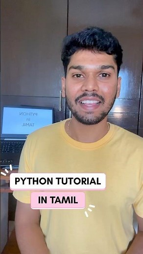 Python Tutorial in Tamil for Beginners. Ep - 1. Python for AI/ML. #python #tamil #coding