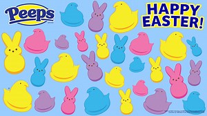 Peeps Has Tons of Zoom Backgrounds to Make Your Virtual Easter Party Way Sweeter