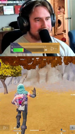 I need to start chewing gum while gaming #thatdinnerroll #dadgamer #gaming #fortnite