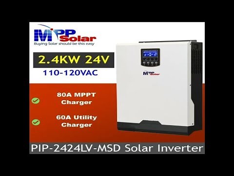 MPP Solar All in One Solar System Installation and Setup