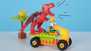 Watch Dinosaur blocks building kids dream dinosaurs world ! on Amazon Live