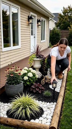 MY NEIGHBORS ARE OBSESSED! 😱 | DIY Side Yard Makeover | Lawn Ideas #diy #landscaping