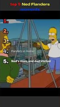 🙏 Top 5 Ned Flanders Moments That Went Too Far 💀 (Wait For #1)
