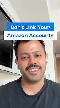 Don't Link Your Amazon Accounts #shorts