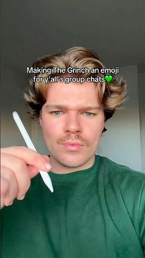 Going to be using this emoji so much during the holidays🤣🎄 #thegrinch #grinch #emoji #digitalart