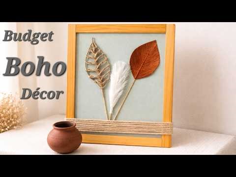 DIY Boho Wall Décor on a Budget 🌿