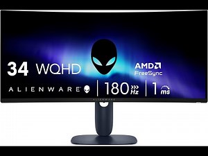 Alienware AW3425DWM Review | 34" Curved WQHD 180Hz Gaming Monitor