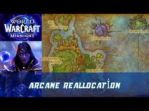 Arcane Reallocation World Quest | Unstable Arcana | Borrowed Wand