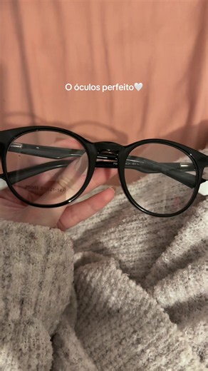 Armação de óculos redonda preto🖤#oculos #oculosdegrau