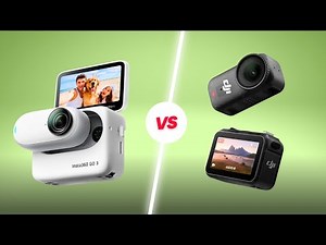 DJI Osmo Nano vs Insta360 GO 3S - Compact Camera Comparison