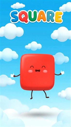 Let's Build a Square ! Learn Shapes | Shape Song #cocomelon #toddlerlearning #shorts