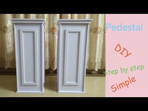 DIY Wedding Pedestal / Aisle Decoration / Assemble Pedestal