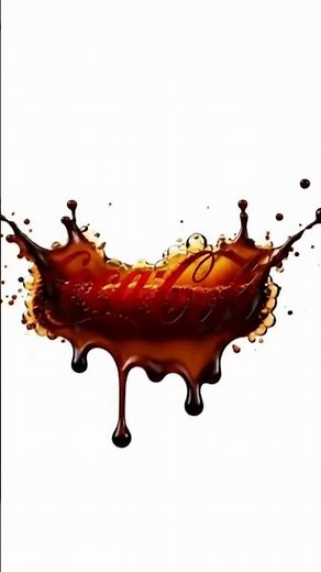 Coke logo Comes to Life! 🥤✨ #CocaCola #AIAnimation #LogoAnimation
