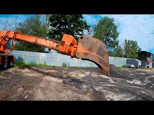 КАМАЗ 65111, экскаватор UDS 114 золотая ручка )