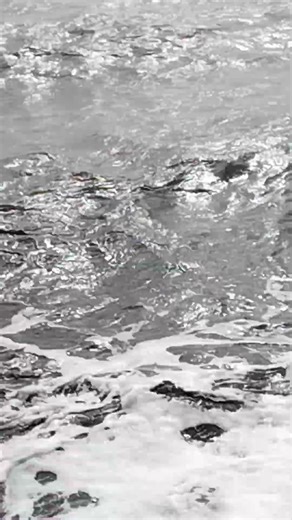 Deep Dark Ocean Waves: Murky Blue ASMR for Total Relaxation #rainasmr #rain #waves