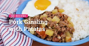 54K views · 404 reactions | Level up your favorite go-to pork giniling recipe with a flavorful and heartier version. This recipe, instead of using the usual frozen mixed vegetables, uses just patatas or potatoes instead. Plus, to give it extra flavor, we used fresh tomatoes. This is so easy to make! See the full recipe on Yummy.ph: https://bit.ly/2U0Dgn5 Visit our YouTube channel for more videos, recipes, and step-by-step guides: www.YouTube.com/Yummyph | Yummy PH | Facebook