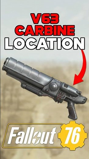 V63 CARBINE SECRET WEAPON LOCATION IN FALLOUT 76