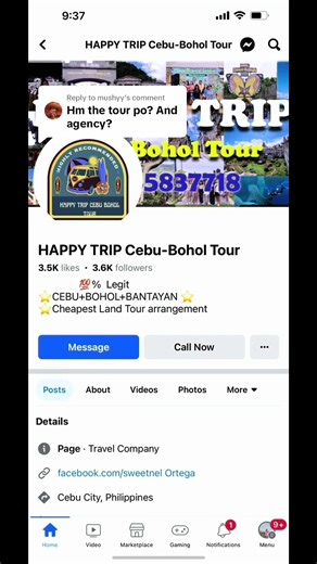 Replying to @mushyy 5D4N Cebu-Bohol Itinerary 🫶🏻 #fypシ #travel #traveltiktok #cebu #cebutravel
