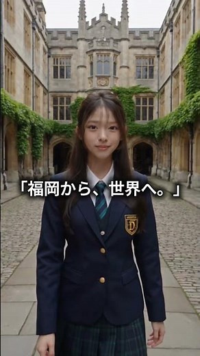 福岡から、世界へ。🌏 2026 国際科｜世界基準の学びを体験しよう！#福岡第一