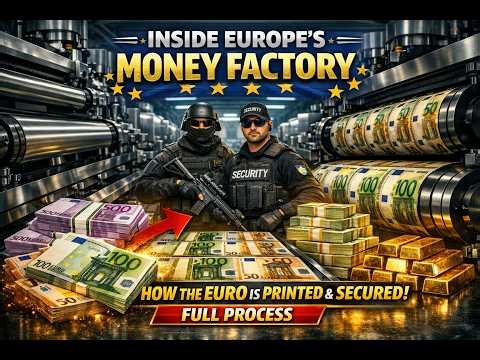 Inside the European Currency Factory Full Process How Millions of Euros Are Made