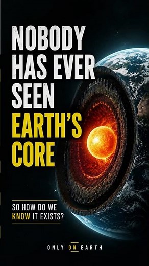 Nobody Has Ever Seen Earth’s Core… So How Do We Know It Exists? 🌍