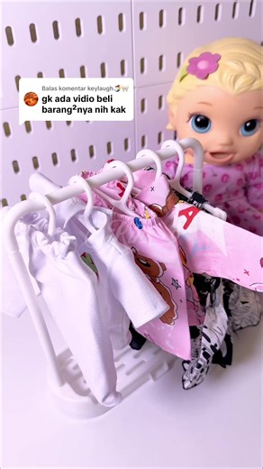 Membalas kawaii boneka labubu untuk gaya gantungan baju