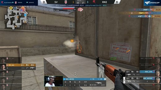 2024CFSSC世界锦标赛丨全场回放：8.29-7 小组赛 RKE vs SV 第一场