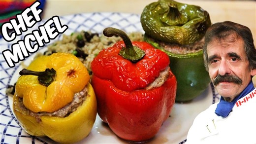 Une recette simple de poivrons farcis à adorer