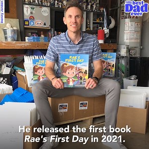 Danny Jordan created the children’s book series “The Capables” so his daughter Emerson, who has a limb difference, can grow up seeing herself represented in books. https://gma.abc/3FzI6fm | Good Morning America