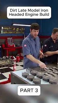 Dirt Late Model Iron Headed Engine Build