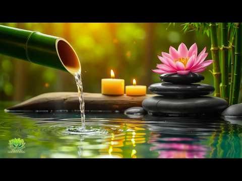 Relaxing Spa Piano Music 🌿 Flowing Water Sounds for Meditation, Emotional Healing and Deep Serenity