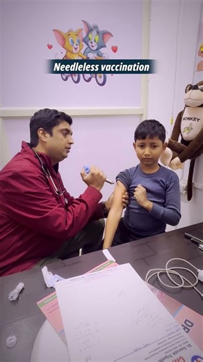 Needle-Less Vaccine for Children | Painless & Safe Vaccination by Dr. Saurabh Tripathi