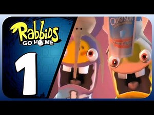 Rabbids Go Home Walkthrough (Wii) (No Commentary) Part 1