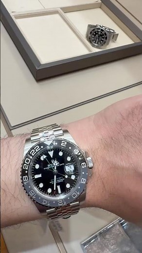 Rolex GMT Master II GRNR Bruce Wayne 😍 #rolex #luxury