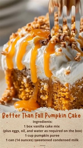 57K views · 112 reactions | better than fall pumpkin cake | Cakecrafted Recipes | Facebook