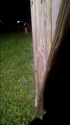 One of the women in this video was going pee.