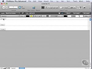 FileMaker Tutorial - 110 - Building a Report