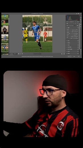 The fastest way to edit sports photos in Lightroom & Camera RAW #photoediting #tutorial