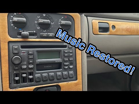 How to Replace the Factory Radio on a P80 Volvo S70, V70 and C70!