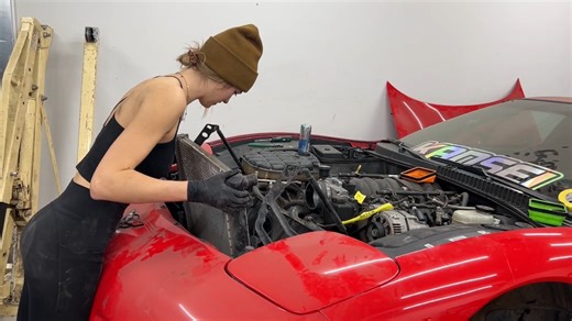 What goes into taking apart a sports car engine